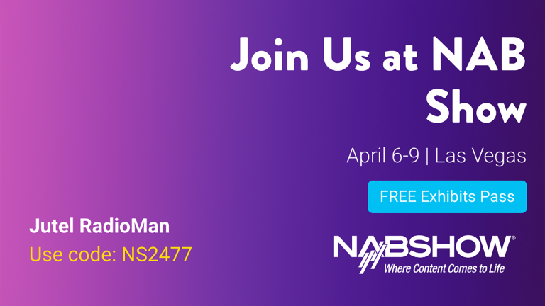 Let’s meet at NAB2025