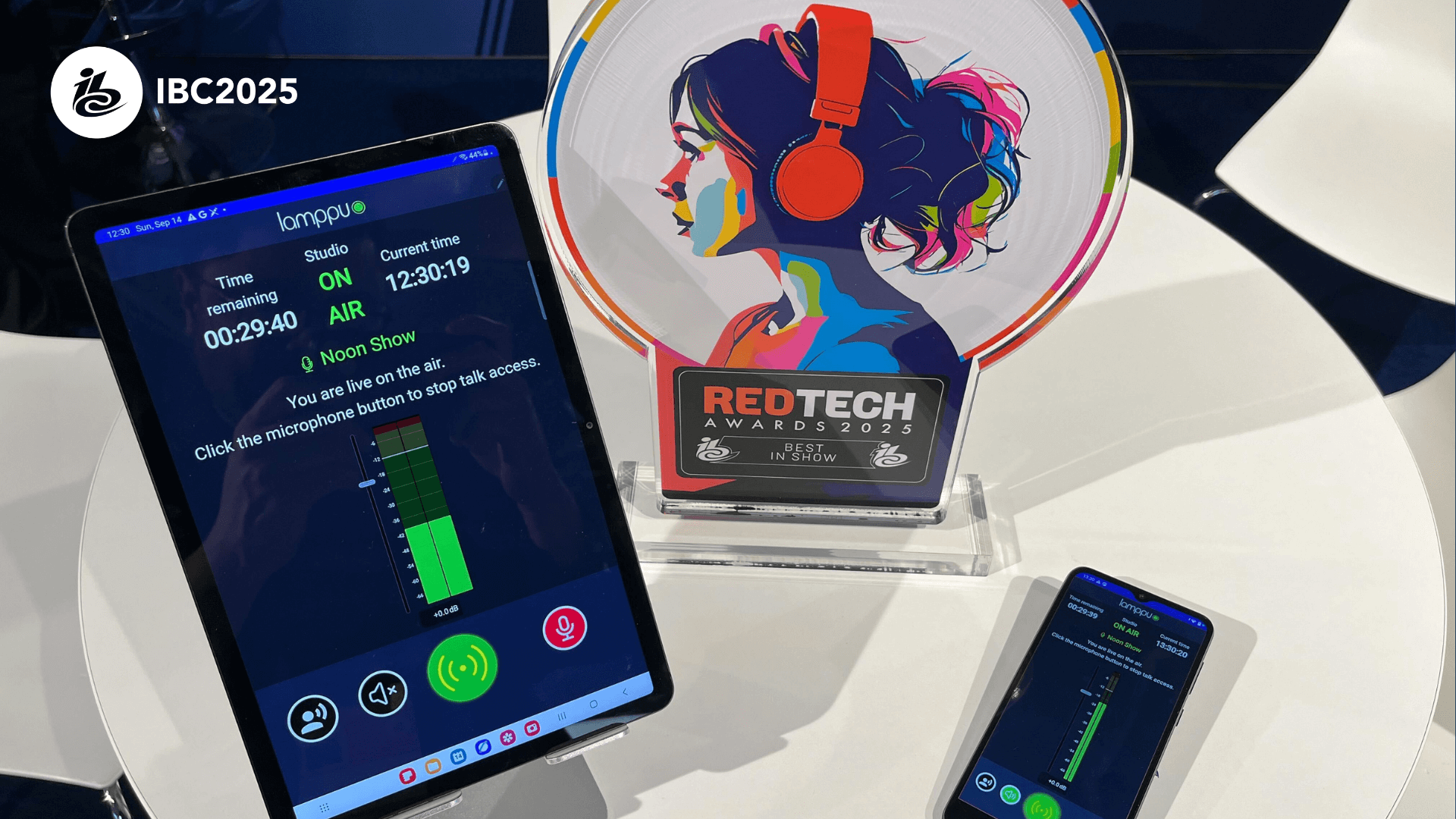 RadioMan® Lamppu WON the RedTech Best in Show Award at IBC2025